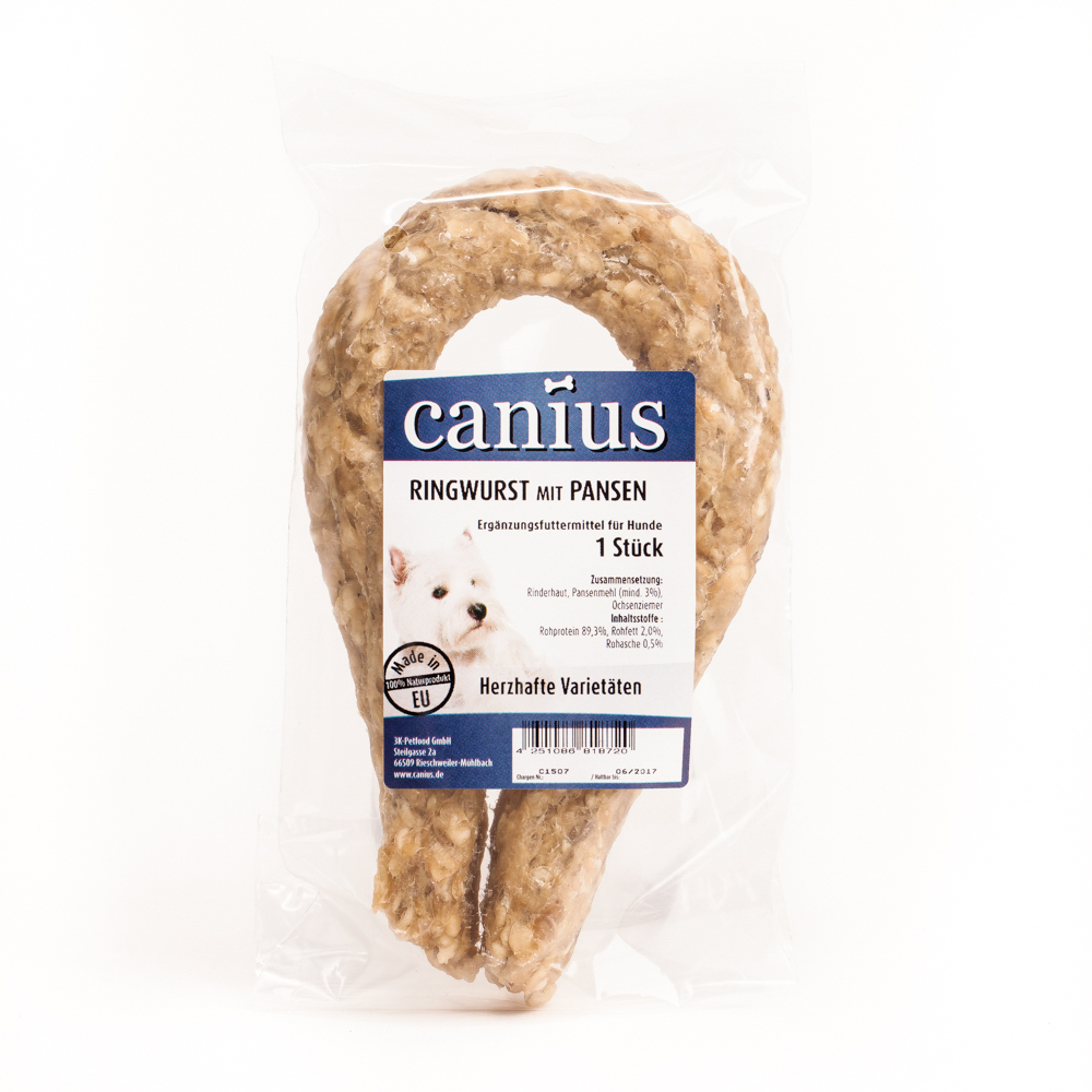 Canius Ringwurst natur mit Pansen
